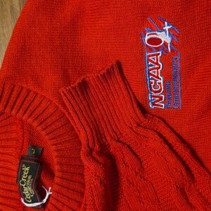 Vintage NCAAA Fencing Championship Sweater